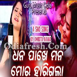 Dhana pakhe Mana Mora Harigala - Odia sad song By Amrita Nayak